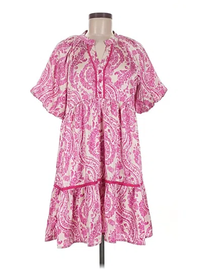 Pre-owned Umgee Casual Dress In Pink