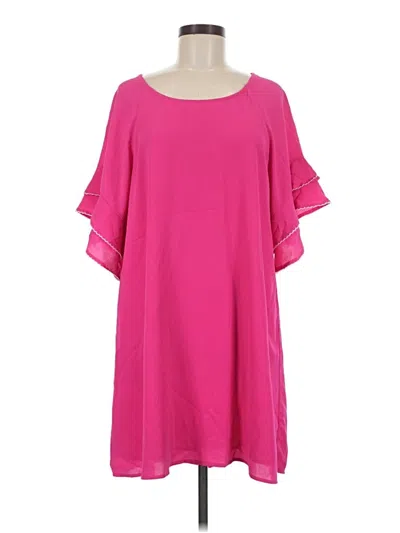 Pre-owned Umgee Casual Dress In Pink