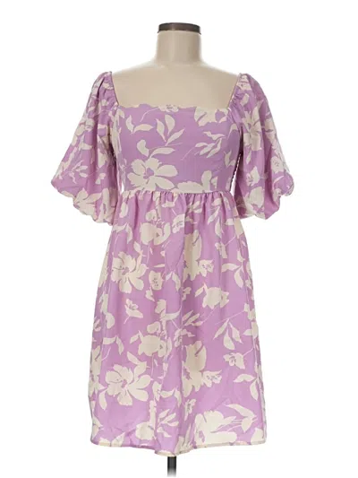 Pre-owned Umgee Casual Dress In Purple