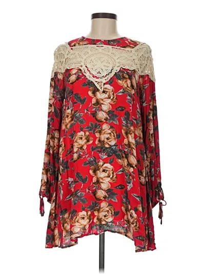 Pre-owned Umgee Casual Dress In Red