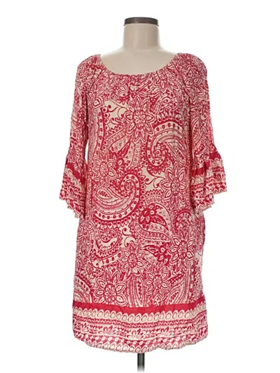Pre-owned Umgee Casual Dress In Red