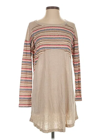 Pre-owned Umgee Casual Dress In Tan