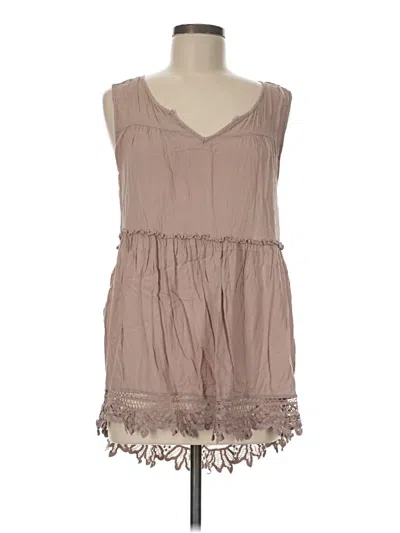 Pre-owned Umgee Casual Dress In Tan