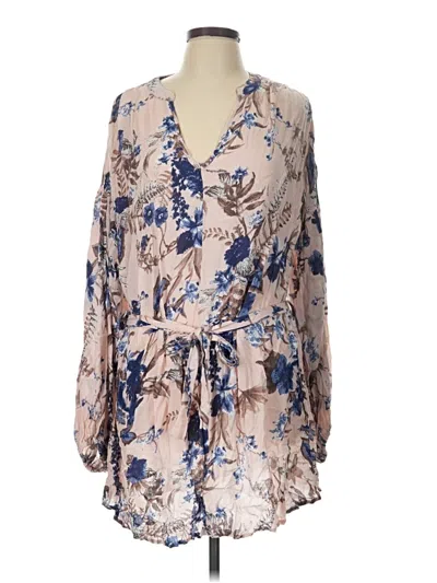 Pre-owned Umgee Casual Dress In Tan