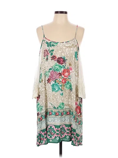Pre-owned Umgee Casual Dress In Teal