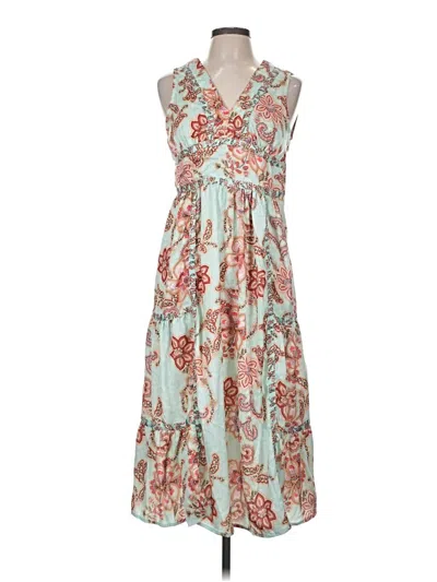 Pre-owned Umgee Casual Dress In Teal