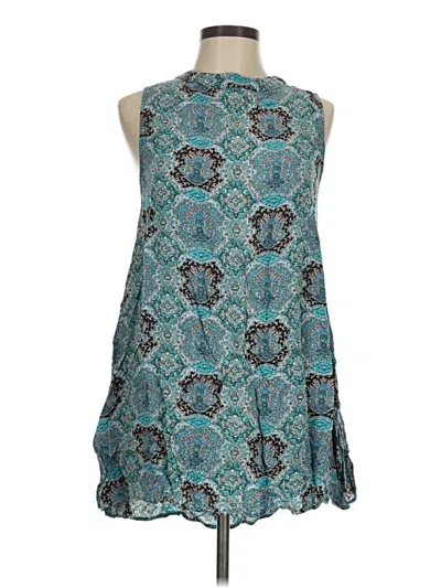 Pre-owned Umgee Casual Dress In Teal