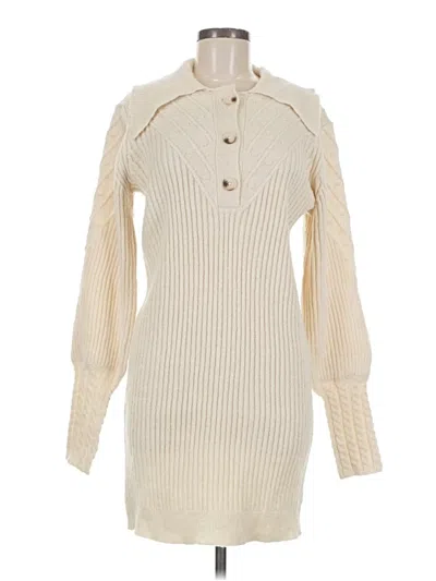 Umgee Casual Dress In White