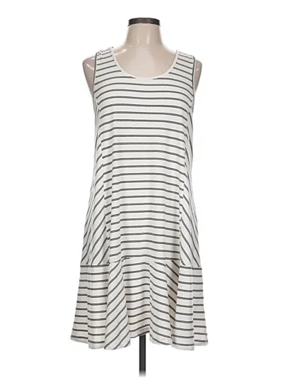Pre-owned Umgee Casual Dress In White