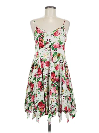 Pre-owned Umgee Casual Dress In White