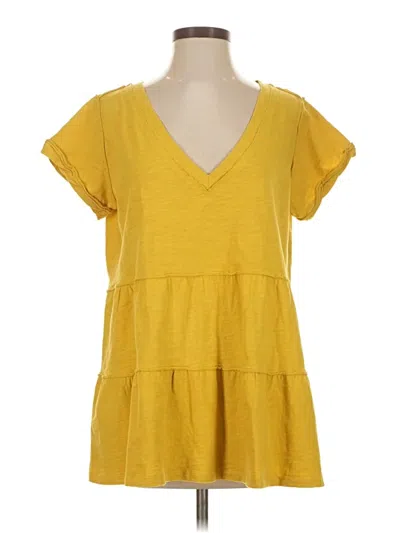Pre-owned Umgee Casual Dress In Yellow
