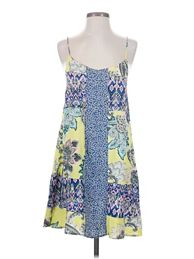 Pre-owned Umgee Casual Dress In Yellow