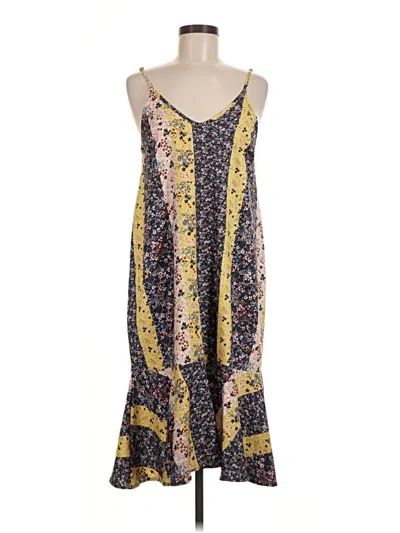 Pre-owned Umgee Casual Dress In Yellow