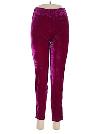 Pre-owned Umgee Casual Pants In Burgundy