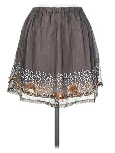 Pre-owned Umgee Casual Skirt In Brown