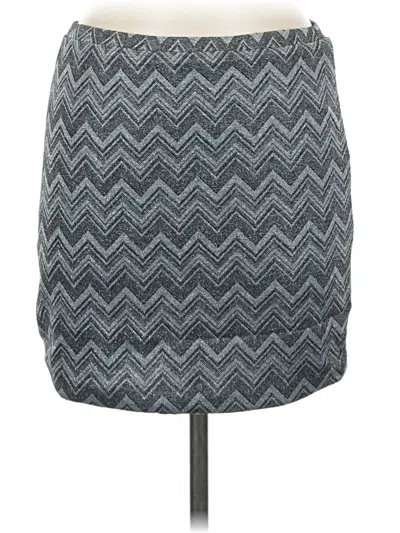 Pre-owned Umgee Casual Skirt In Gray