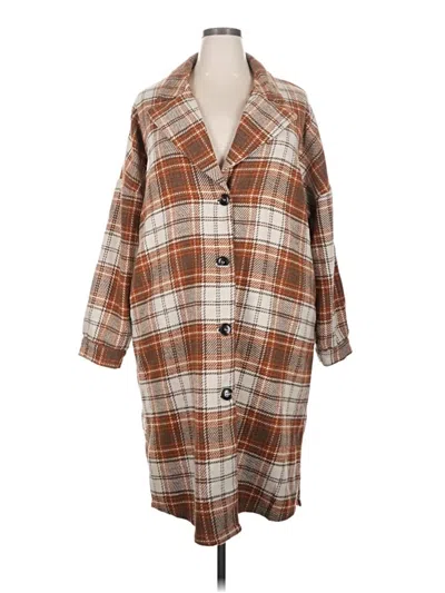 Pre-owned Umgee Coat In Brown