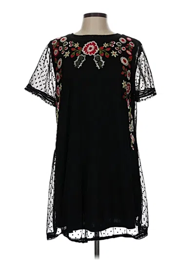 Pre-owned Umgee Cocktail Dress In Black