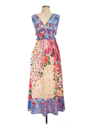Pre-owned Umgee Cocktail Dress In Blue
