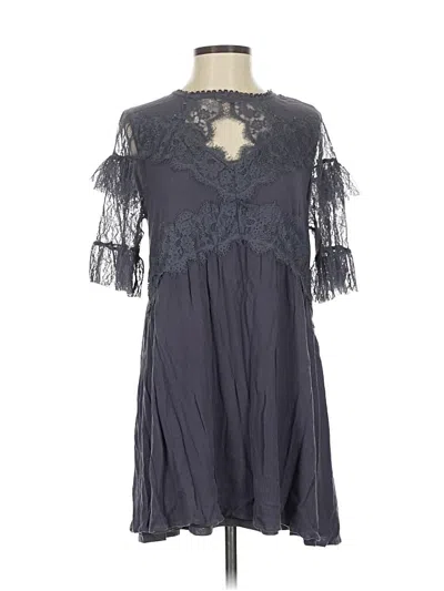 Pre-owned Umgee Cocktail Dress In Gray