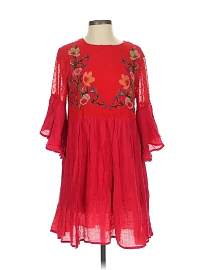 Pre-owned Umgee Cocktail Dress In Red