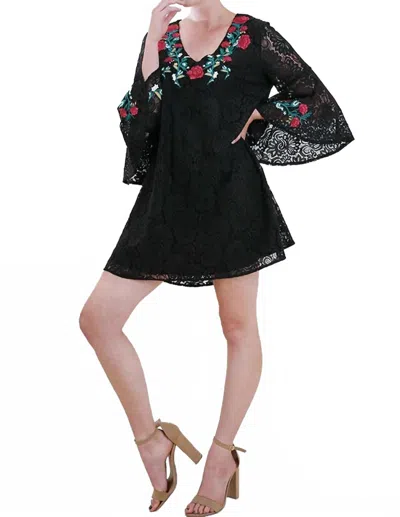 Umgee Dance The Night Away Dress In Black