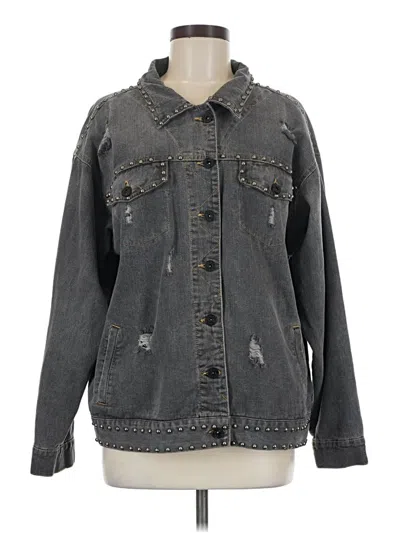Pre-owned Umgee Denim Jacket In Gray