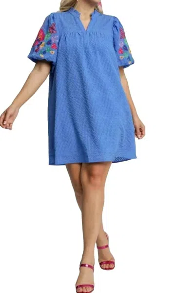 Umgee Gina Dress In Ocean In Blue