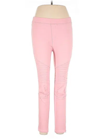 Pre-owned Umgee Jeggings In Pink