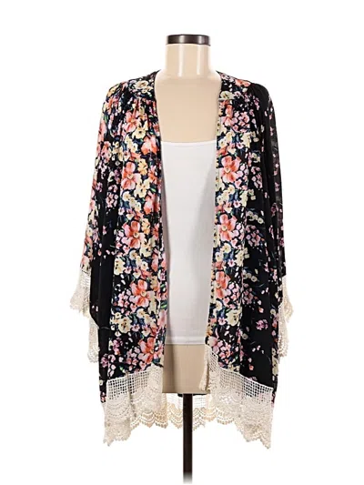 Pre-owned Umgee Kimono In Black