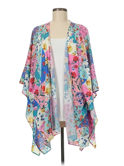 Pre-owned Umgee Kimono In Blue
