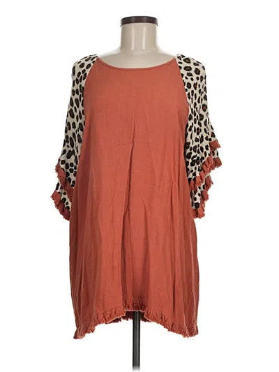 Pre-owned Umgee Kimono In Brown