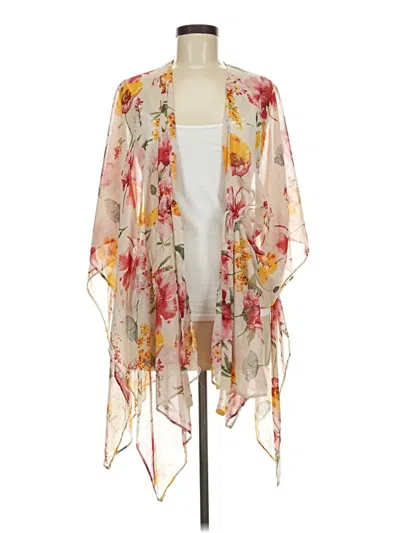 Pre-owned Umgee Kimono In Ivory
