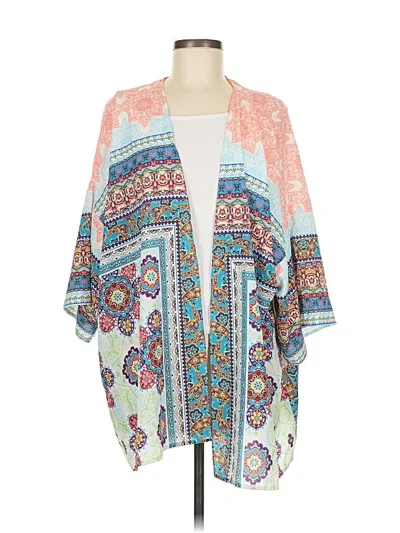 Pre-owned Umgee Kimono In Orange