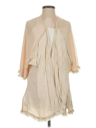 Pre-owned Umgee Kimono In Tan