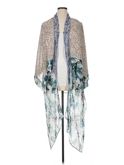 Pre-owned Umgee Kimono In Teal
