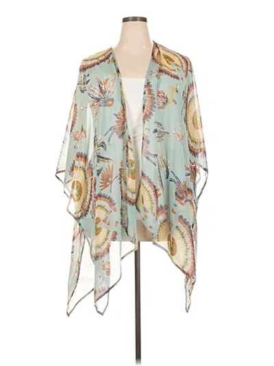 Pre-owned Umgee Kimono In Teal