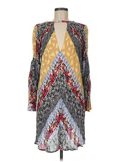 Pre-owned Umgee Kimono In Yellow