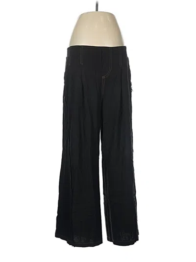 Pre-owned Umgee Linen Pants In Black