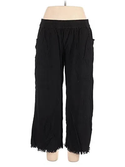 Pre-owned Umgee Linen Pants In Black