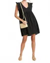 Umgee Living In London Mini Dress In Black In Black