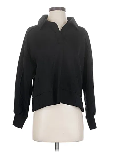 Pre-owned Umgee Long Sleeve Blouse In Black
