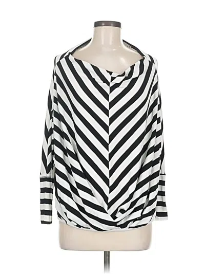 Pre-owned Umgee Long Sleeve Blouse In Ivory