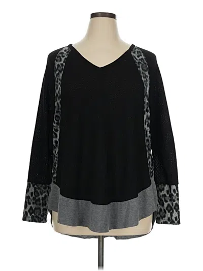 Pre-owned Umgee Long Sleeve T-shirt In Black