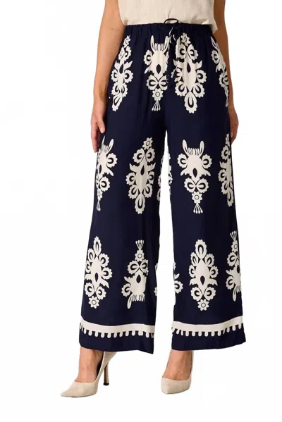 Umgee Monterrey Pant In Navy In Blue