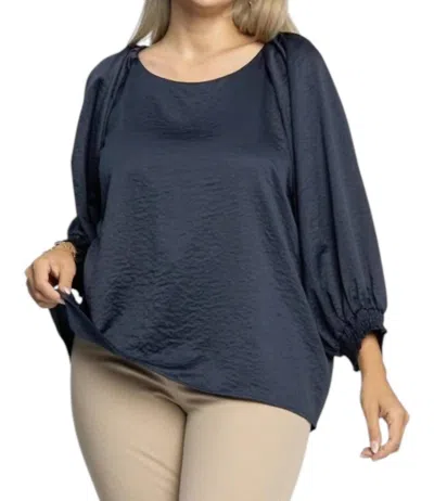 Umgee Not My Point Top In Midnight In Multi