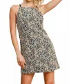 Umgee Over You Dress In Navy