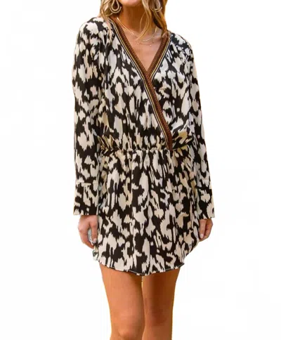 Umgee Play Wild Dress In Multi