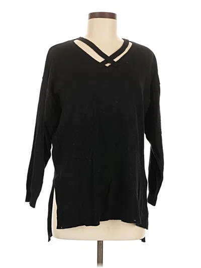 Pre-owned Umgee Pullover Sweater In Black