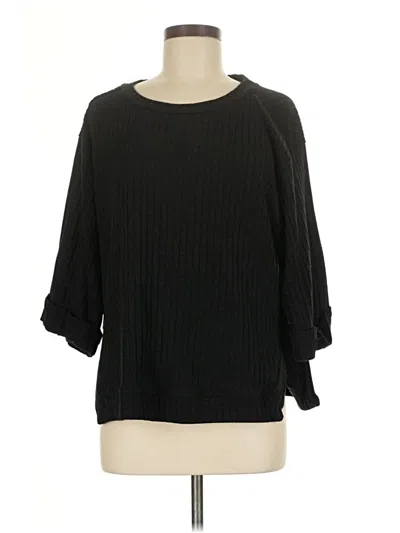 Pre-owned Umgee Pullover Sweater In Black